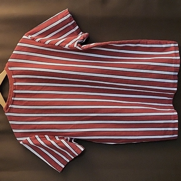 Vintage HUF "Striped Box Logo" T-Shirt (L) - Picture 5 of 5